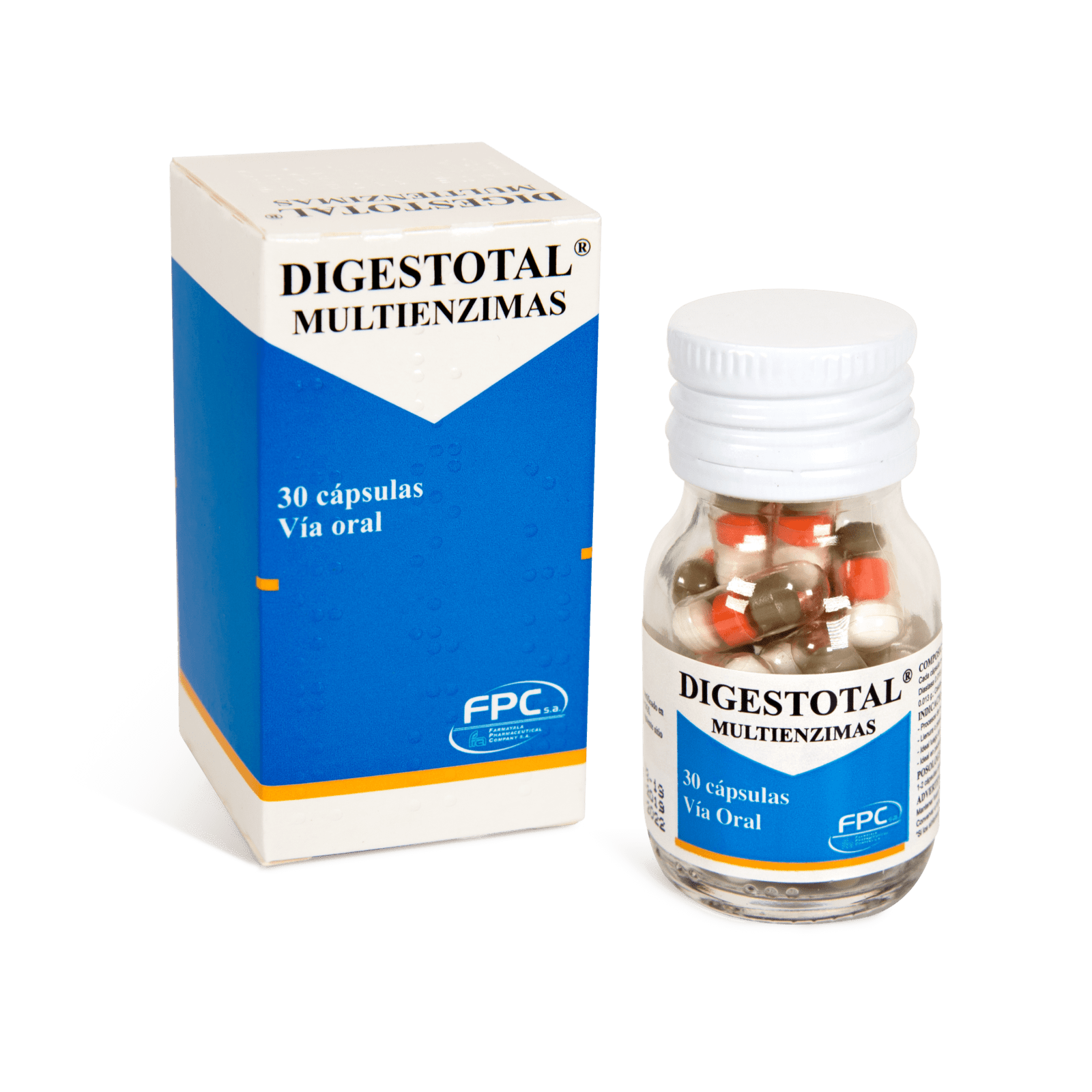 DIGESTOTAL MULTIENZIMAS CAP X 30