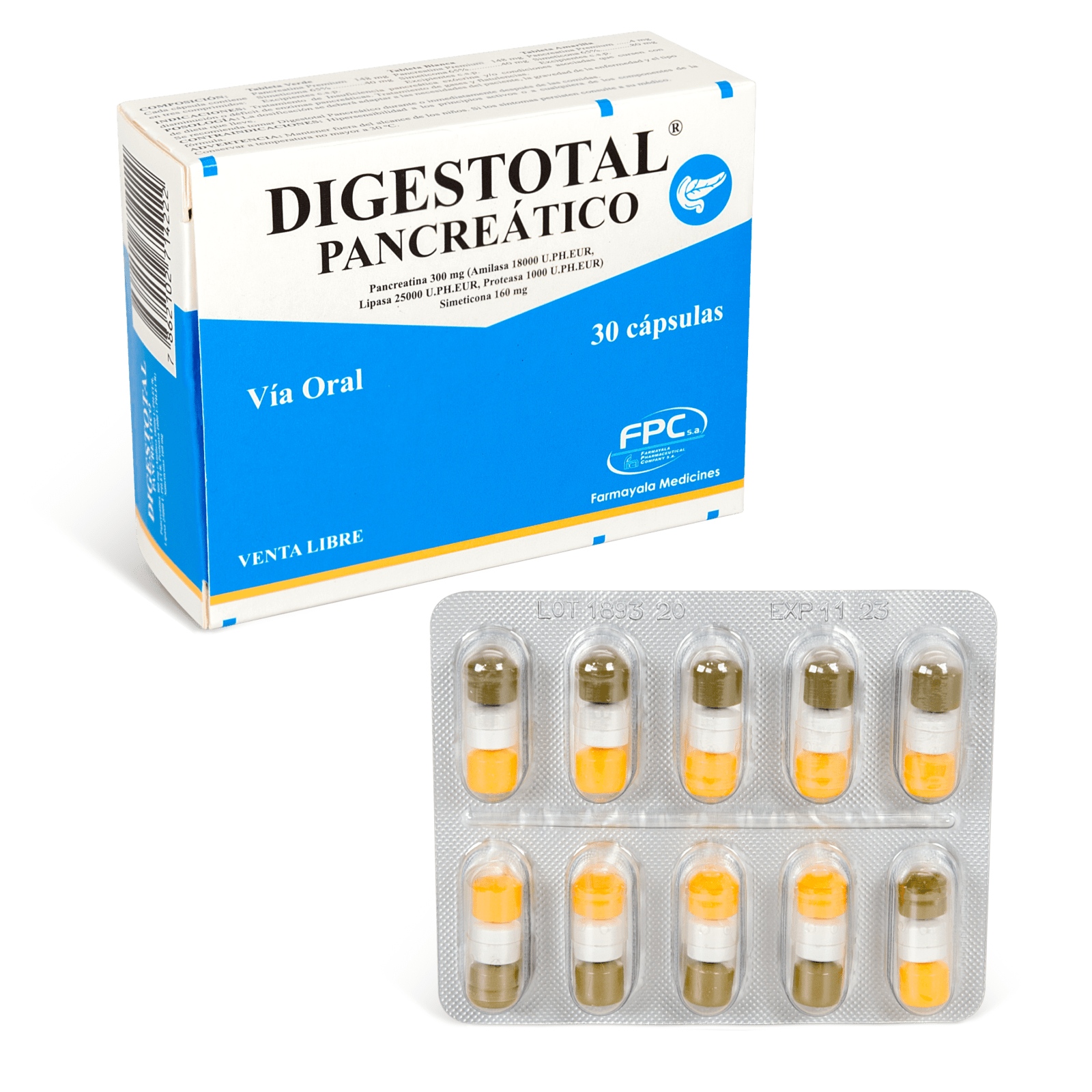 DIGESTOTAL PANCREATICO CAP X 30
