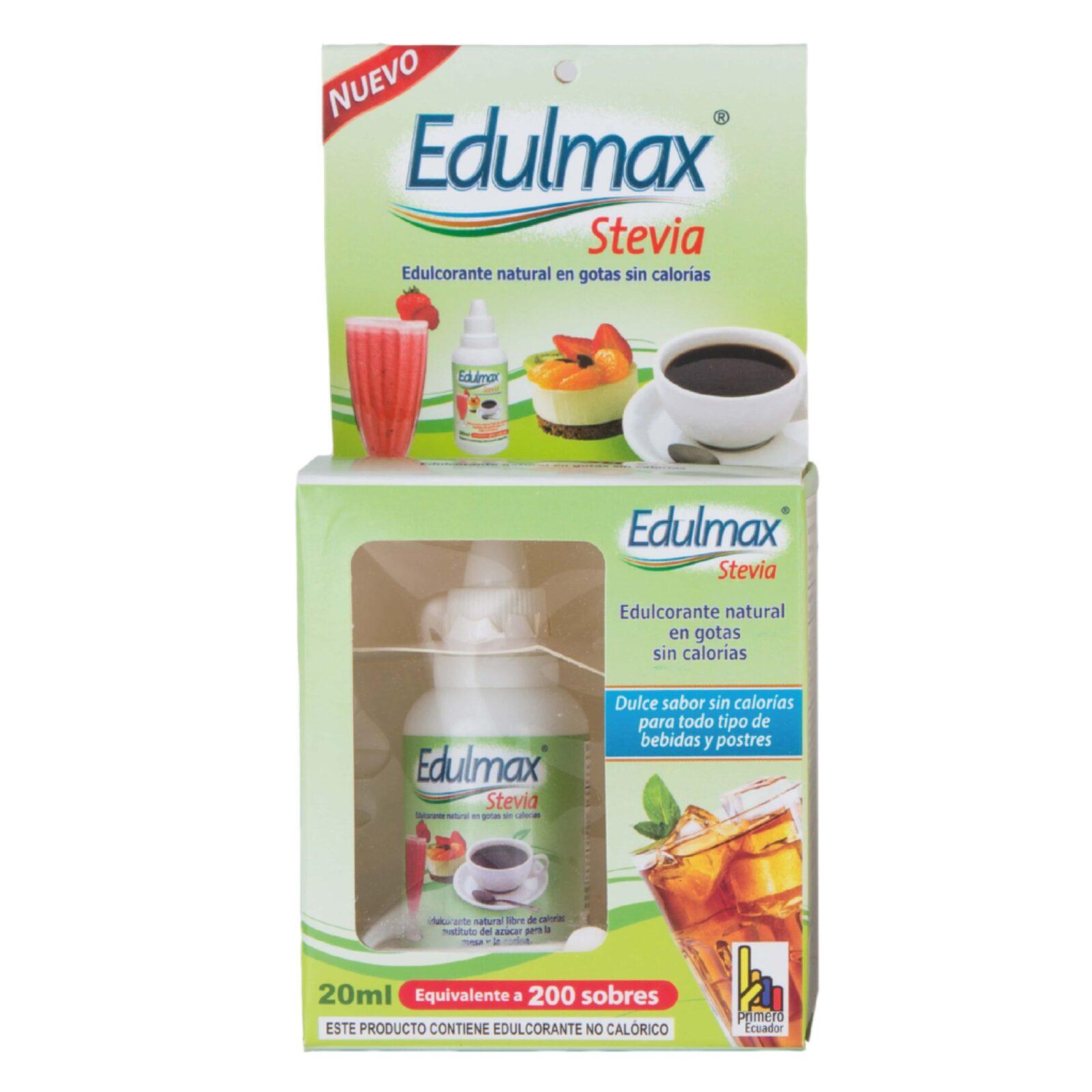 EDULMAX STEVIA GOTERO 20ML
