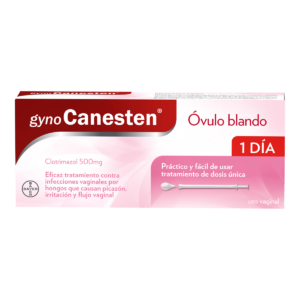 GYNOCANESTEN 500MG (1DIA) OVULO X 1