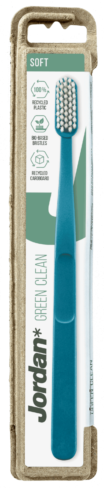 CEPILLOS JORDAN GREEN CLEAN SOFT