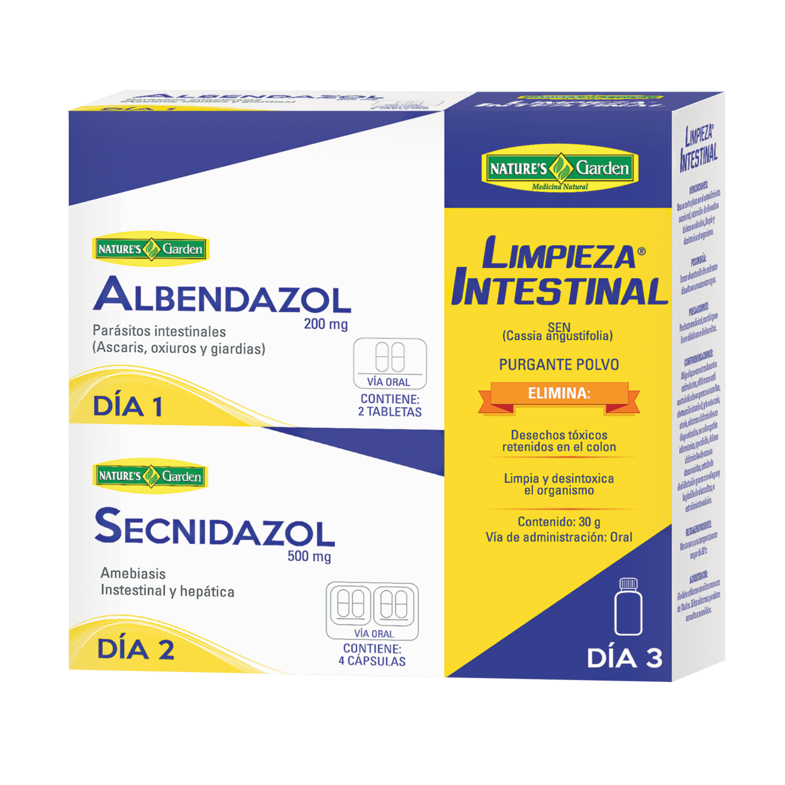 KIT TRATAMIENTO ANTIPARASITARIO ADULTO
