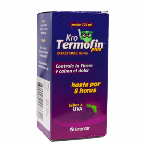 TERMOFIN PLUS KRO JARABE 160MG/120ML