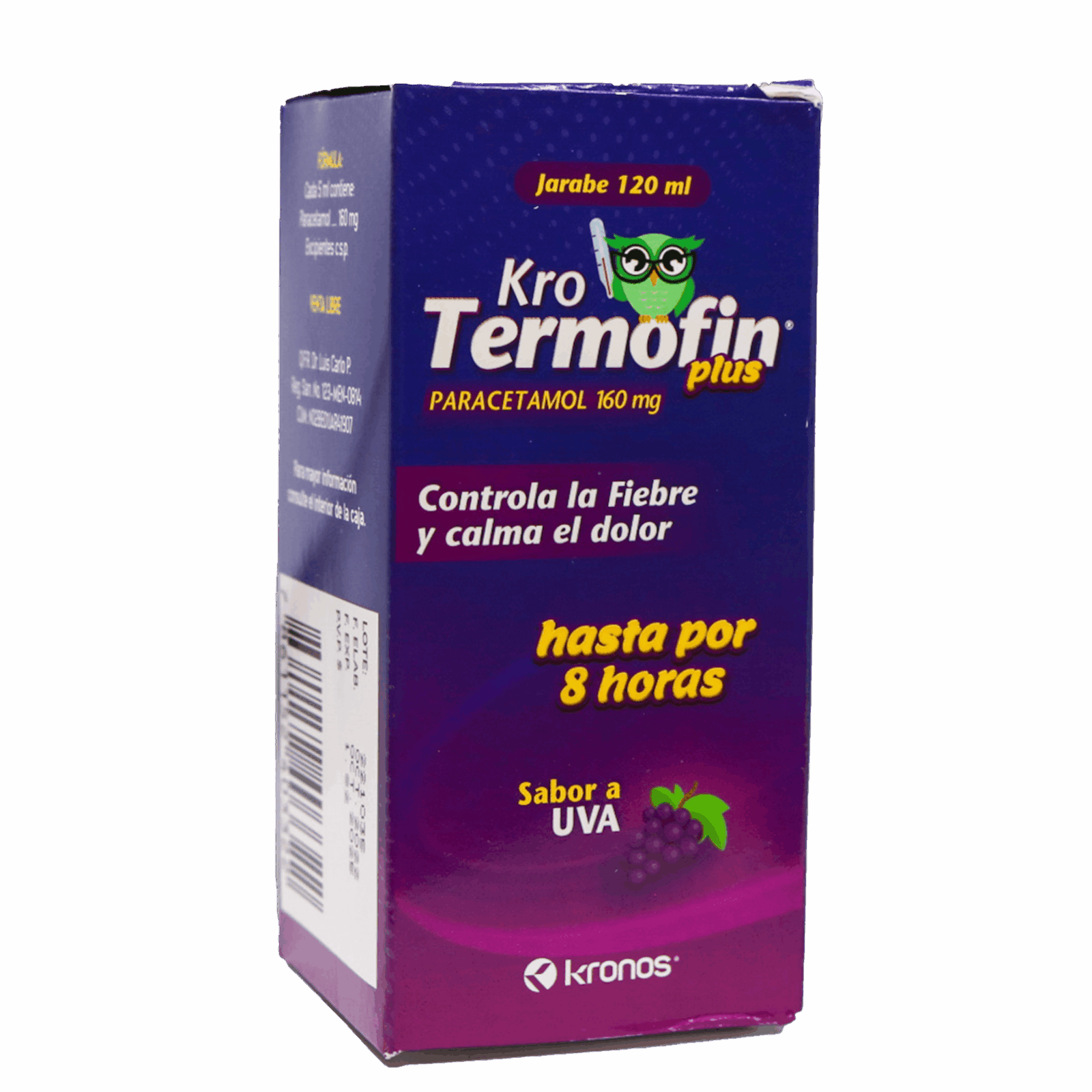 TERMOFIN PLUS KRO JARABE 160MG/120ML