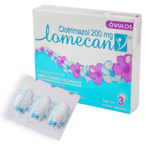 LOMECAN OVULOS 200MG X 3