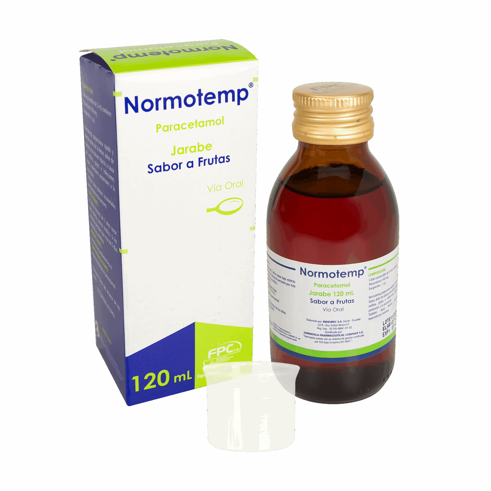 NORMOTEMP JARABE 120ML