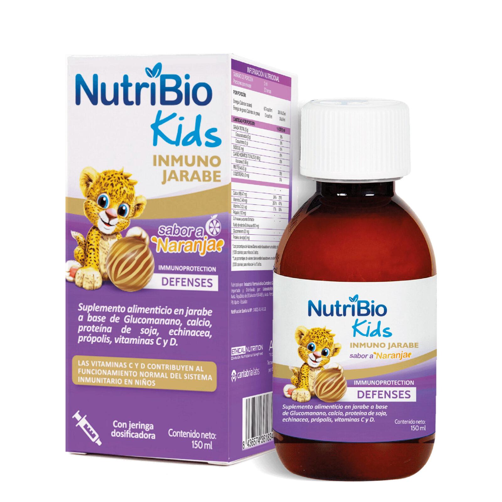 NUTRIBIO KIDS INMUNO JARABE 150ML