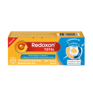 REDOXON TOTAL + ZINC EFERV TBO X 10