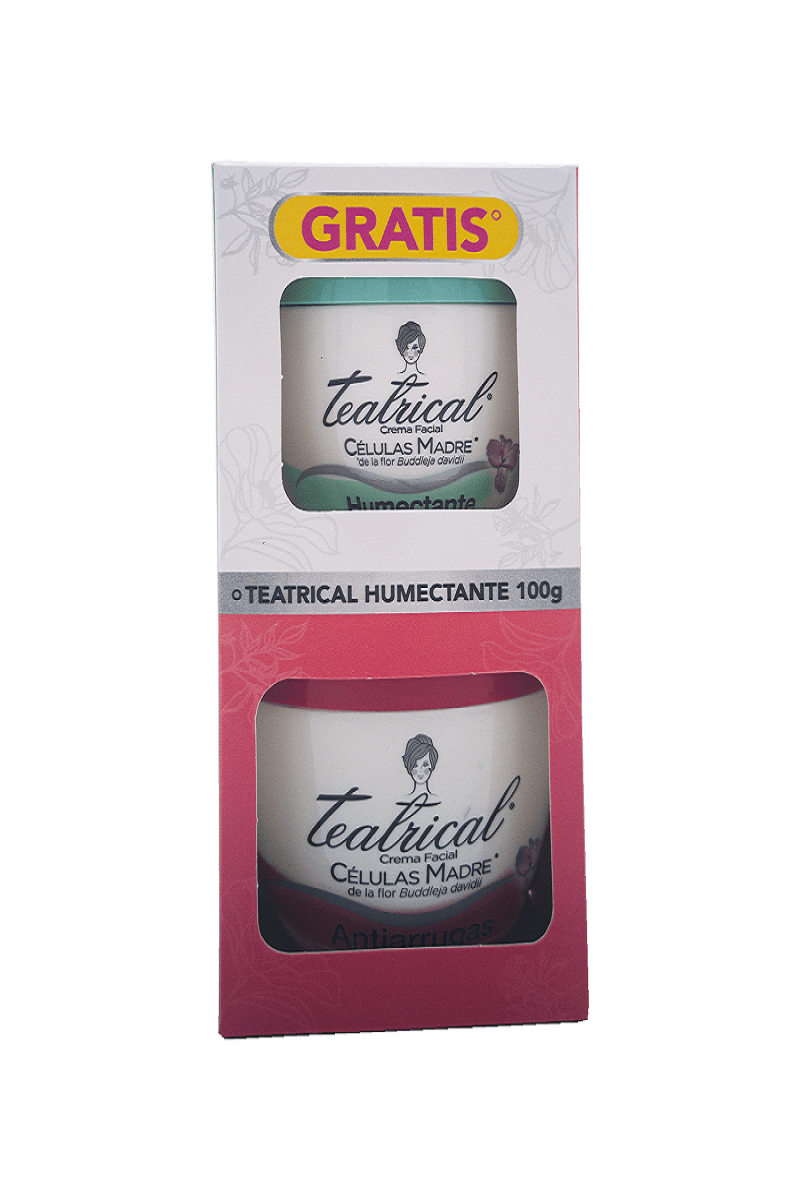 TEATRICAL ANTIARRUGRAS 200ML + HUMECTANTE 100ML