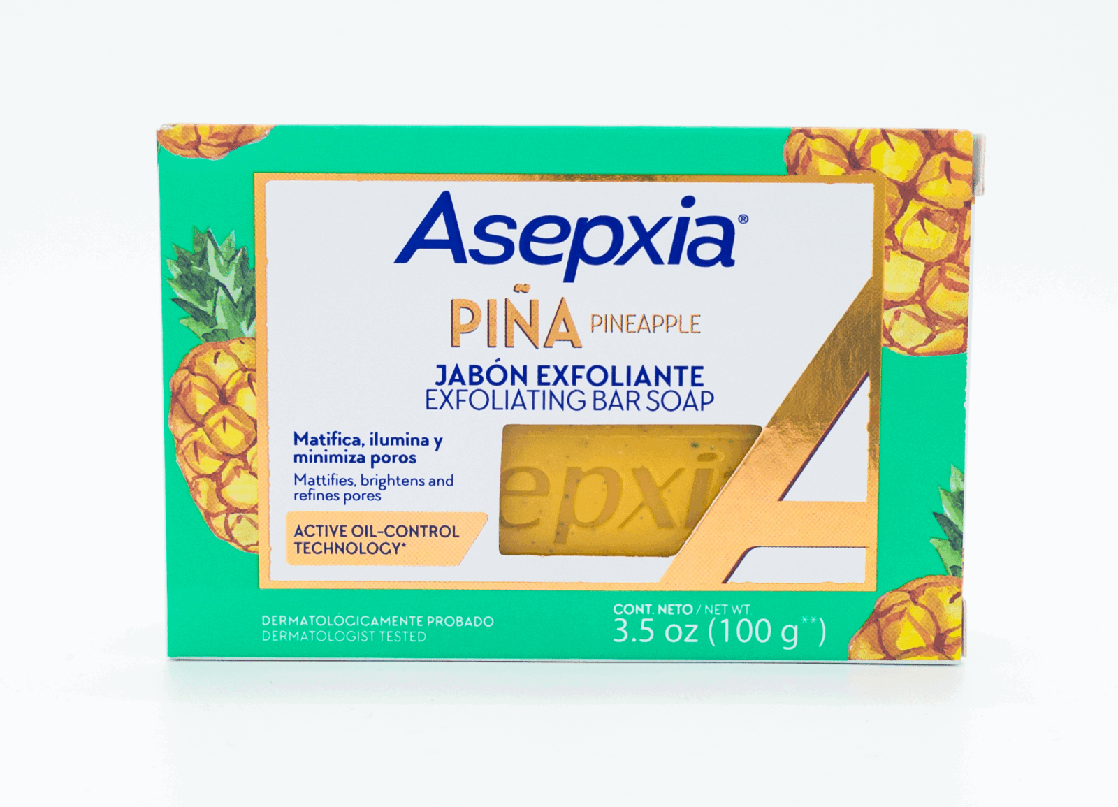 ASEPXIA JABON EXFOLIANTE PIÑA 100GR